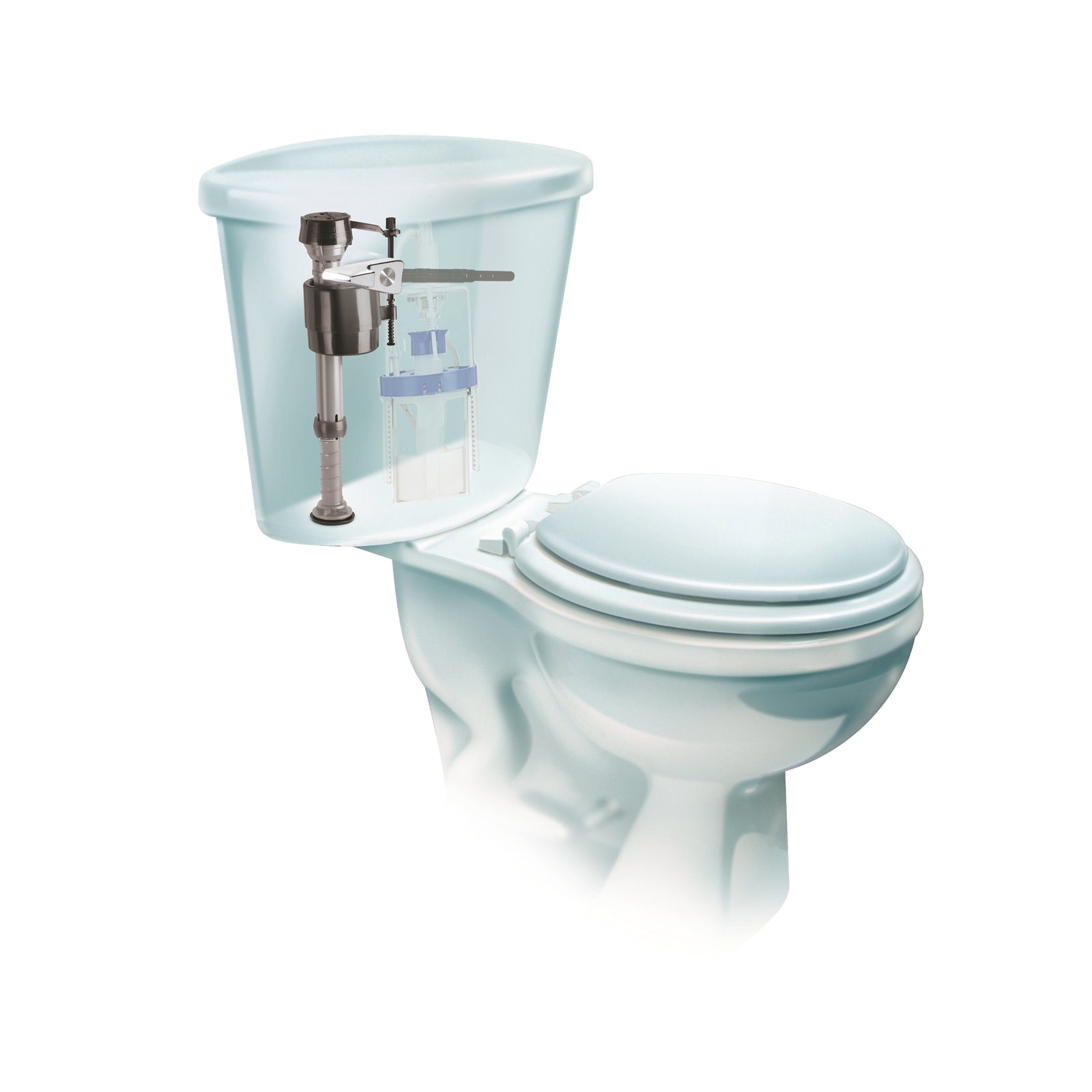 Fluidmaster Bottom Entry Toilet Inlet Valve White Plastic 80mm