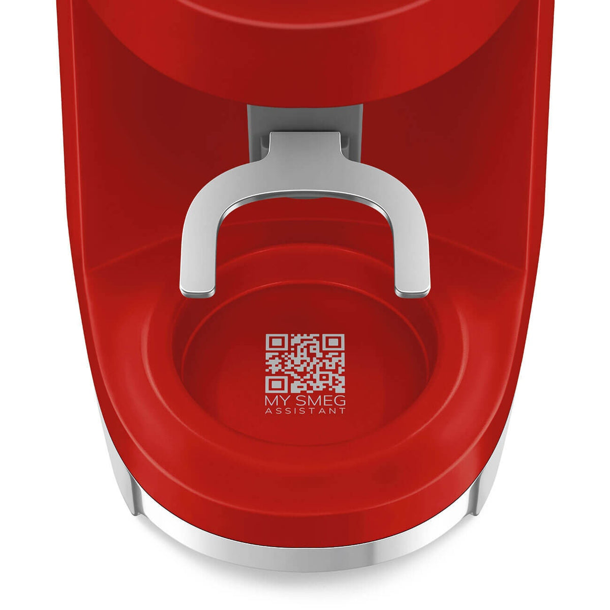 Smeg 50's retro style coffee grinder - red - 240g bean hopper - 50 grinding steps - CGF03RDAU