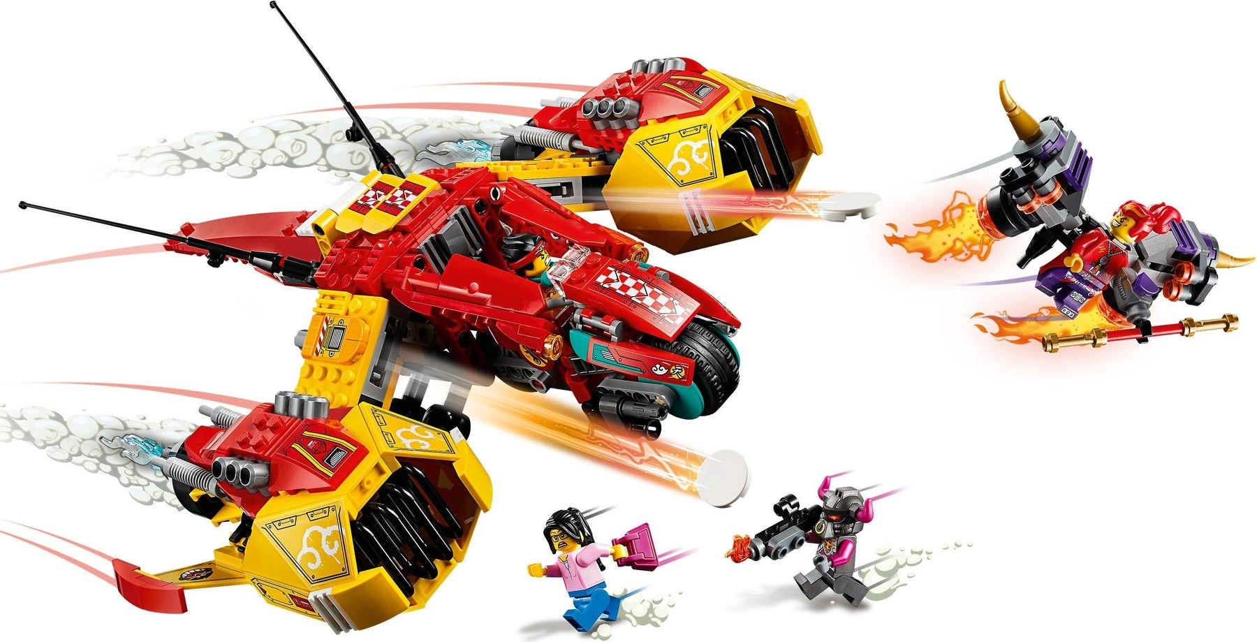 LEGO Monkie Kid's Series 80008 Cloud Jet- Auzzi Store
