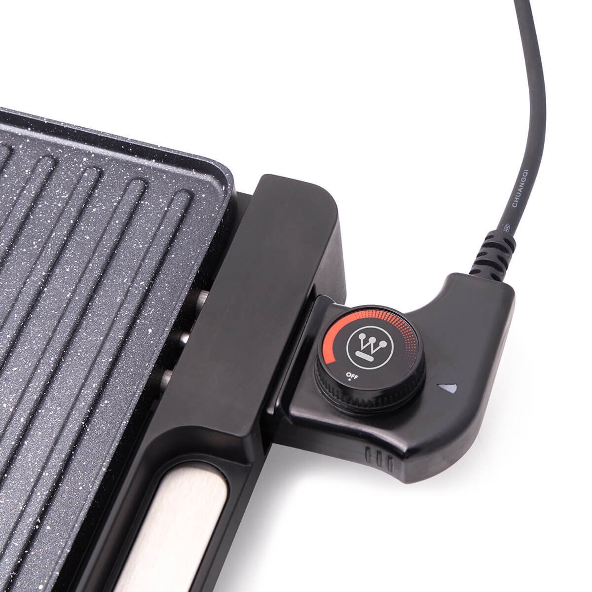 Westinghouse Portable Electric Grill - 2200W, Non-Stick Stone Finish, Removable Drip Tray - WHEG01K