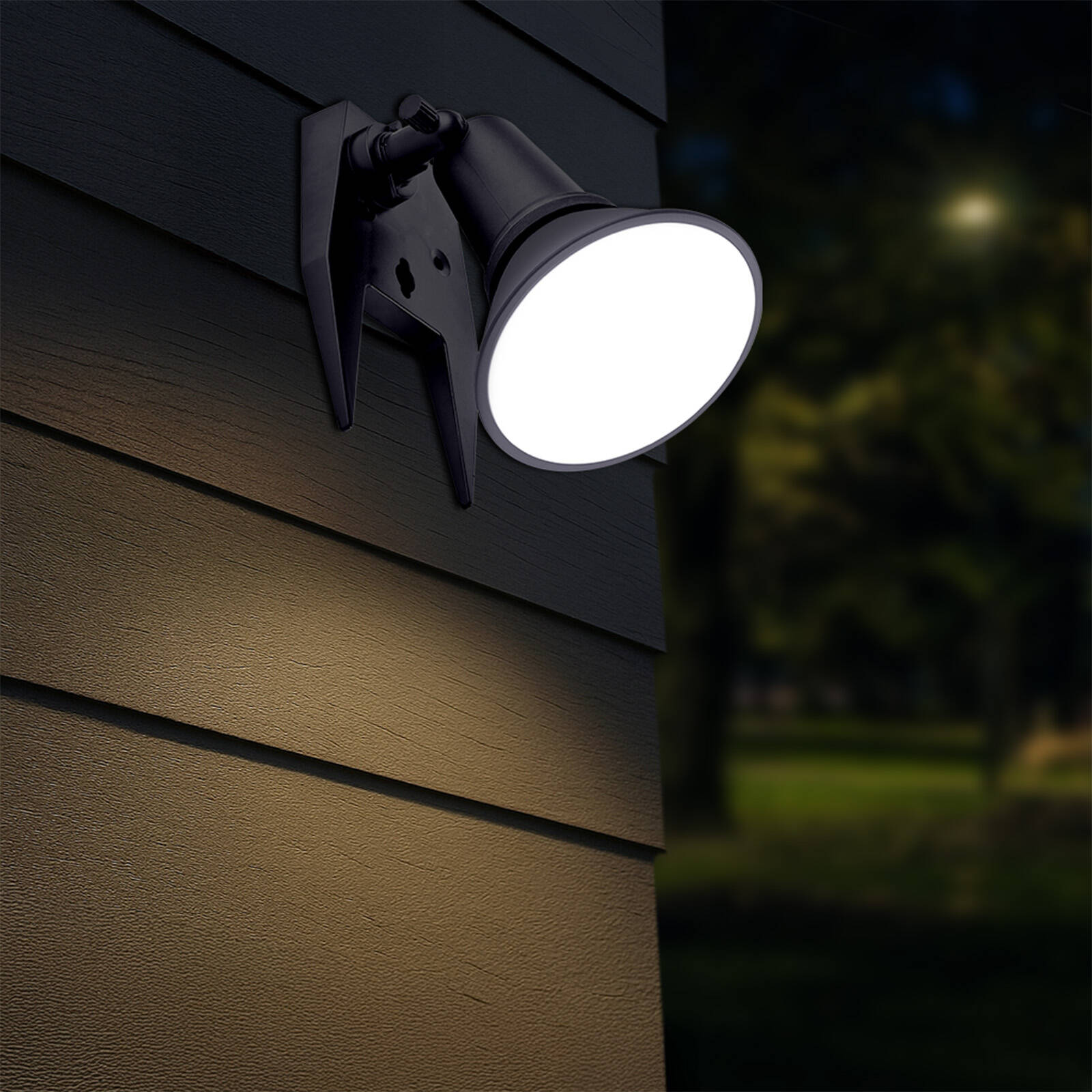 Arlec 15W LED Portable Flood Light Black FL221RV
