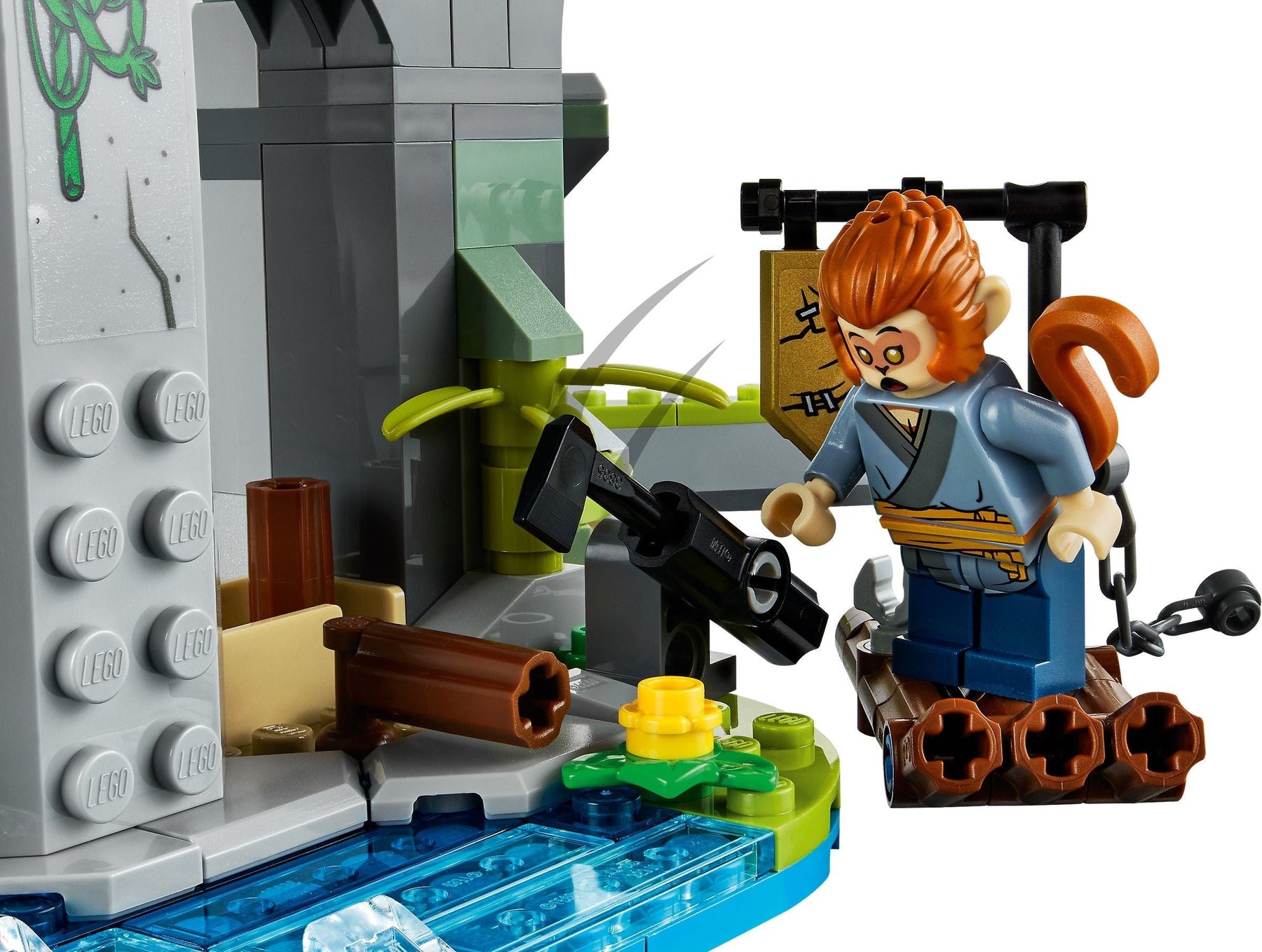LEGO Monkie Kid 80024 The Legendary Flower Fruit Mountain- Auzzi Store