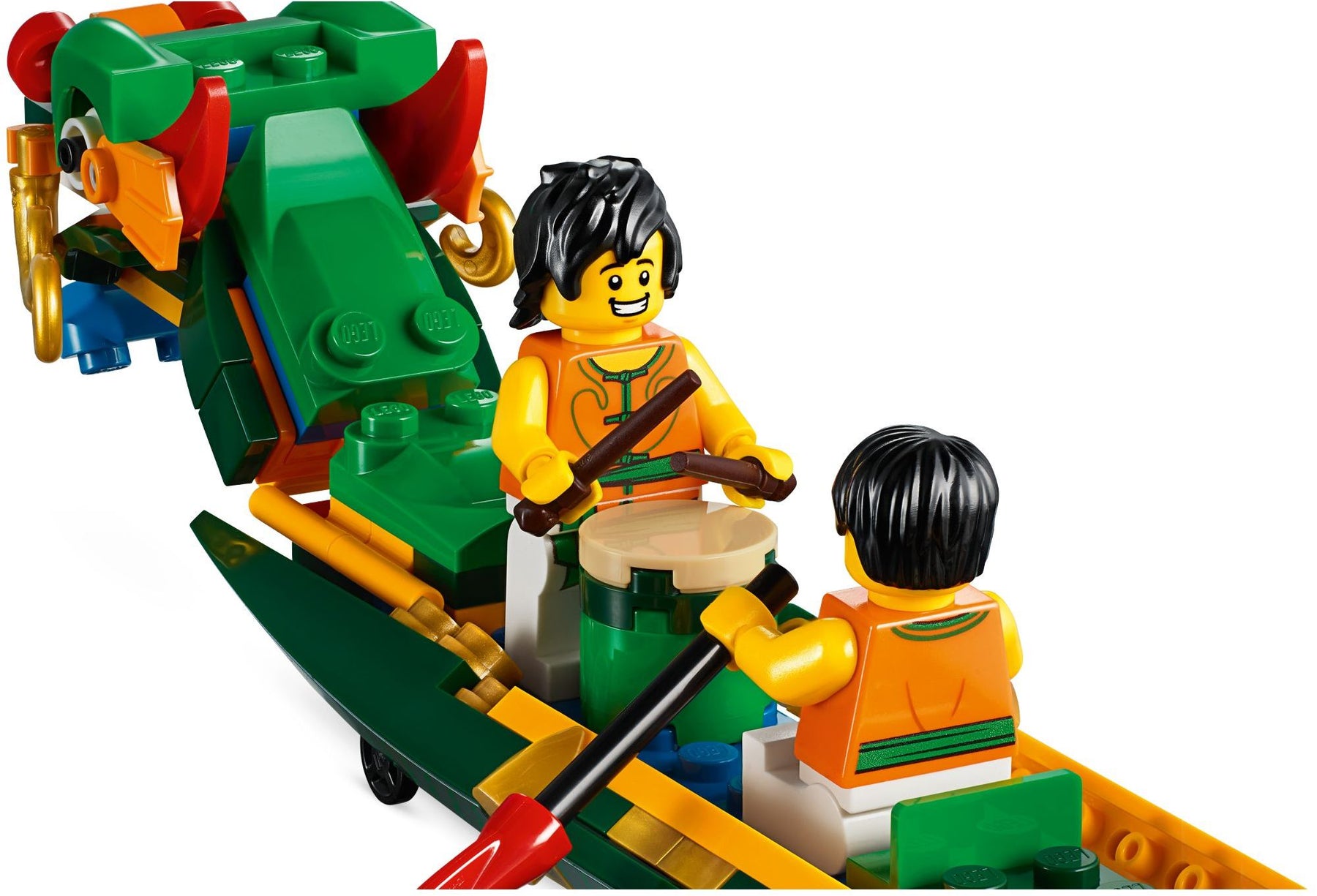 LEGO 80103 Dragon Boat Race Set with 15 Minifigures - SuperSaverAU - view 4