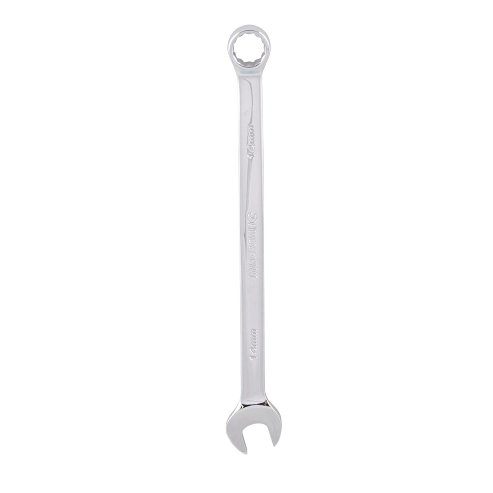 Kincrome 14mm Combination Spanner - 12 Point Chrome Vanadium Steel, 15 Degree Offset