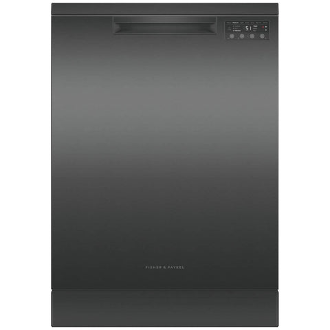Fisher & Paykel 60cm Freestanding Dishwasher - 15 Place Settings - Black Stainless Steel - DW60FC3B3
