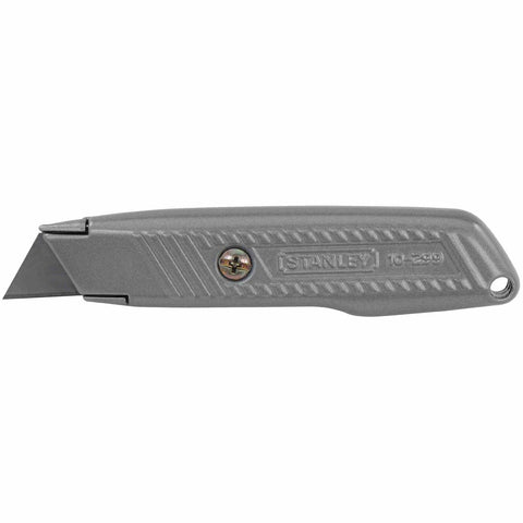 Stanley Interlock Fixed Blade Utility Knife - Steel, Lockable, Blade Storage
