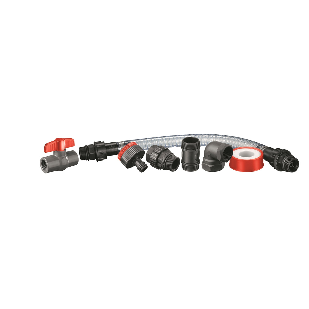 Ozito 9 Piece Tank to Pump Installation Kit 25mm Corrosion Resistant