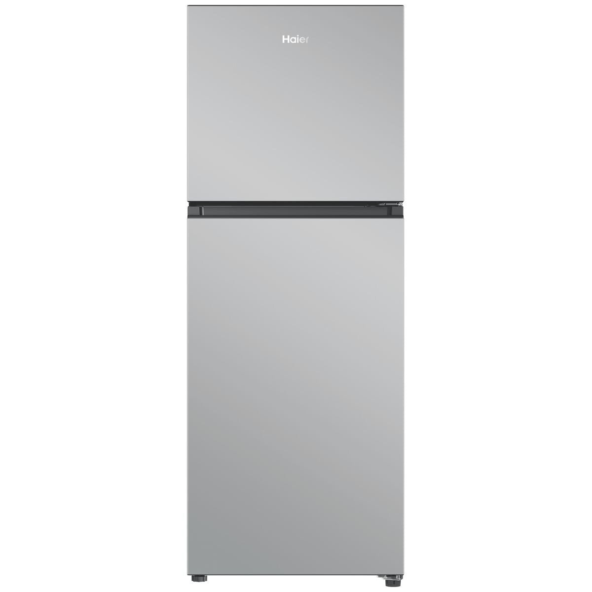 Haier 208L Top Mount Fridge - Satina Silver - Frost Free - Reversible Door - 4.5 Star Rating - HRF210TS