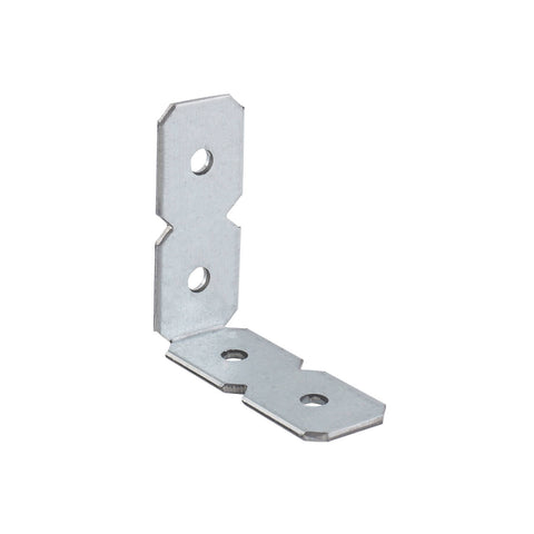 Carinya 50 x 50 x 20 x 2mm Galvanised Steel Angle Make-A-Bracket
