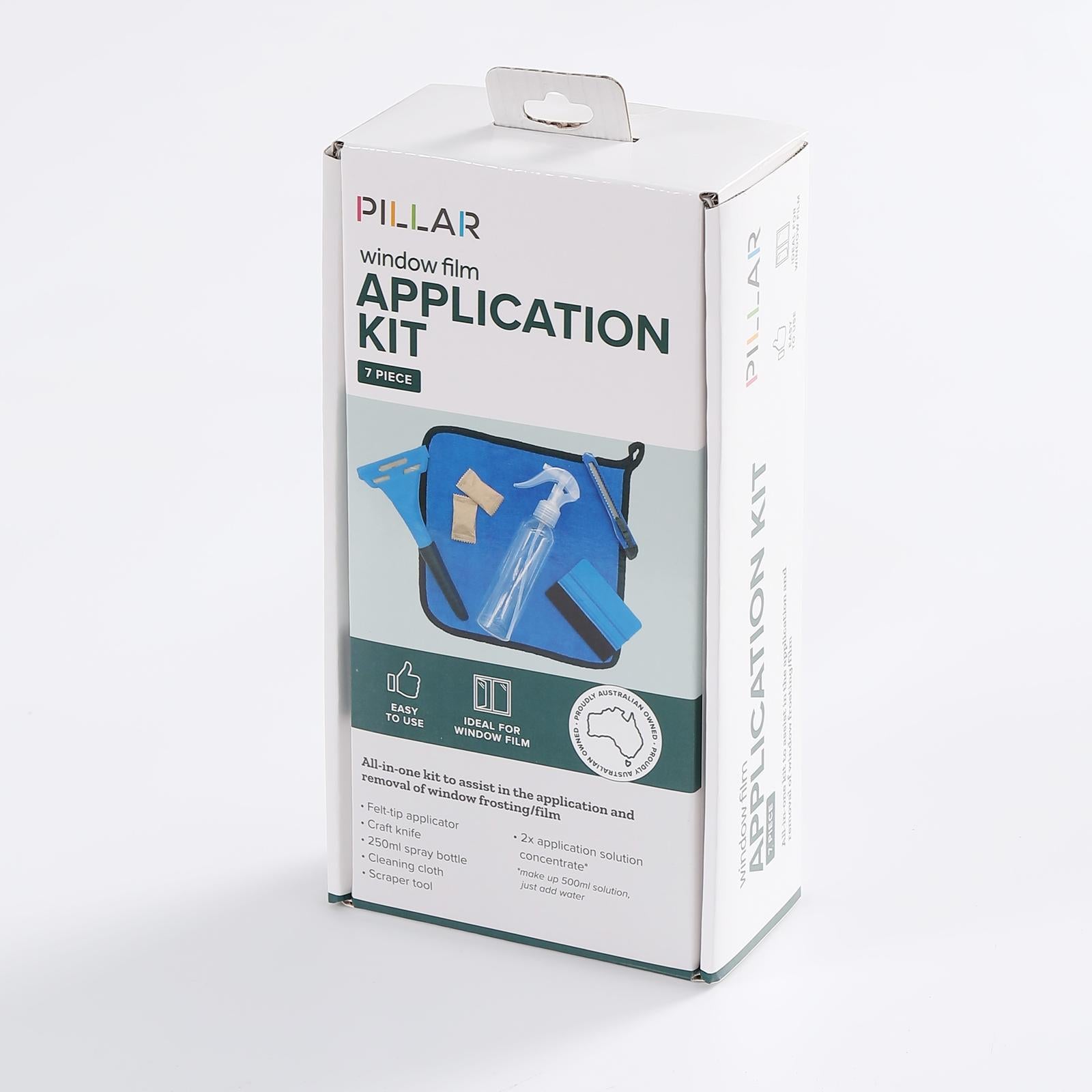 Pillar 7 Piece Window Film Applicator Kit