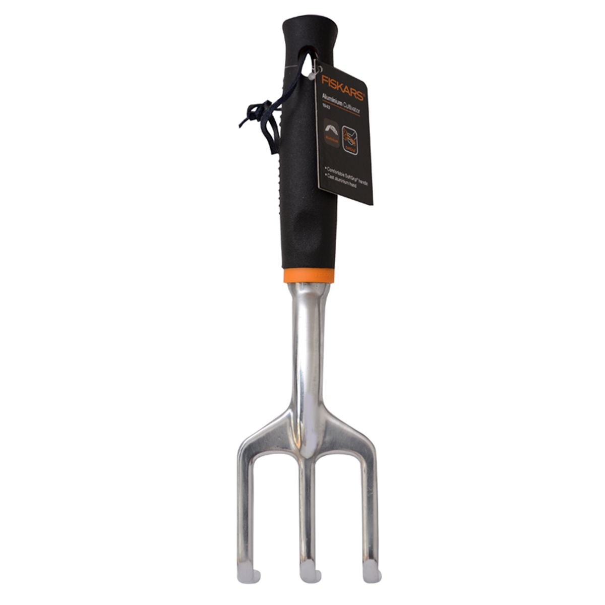 Fiskars Aluminium Cultivator - 70mm Tines - Ergonomic Handle - SuperSaverAU - view 2