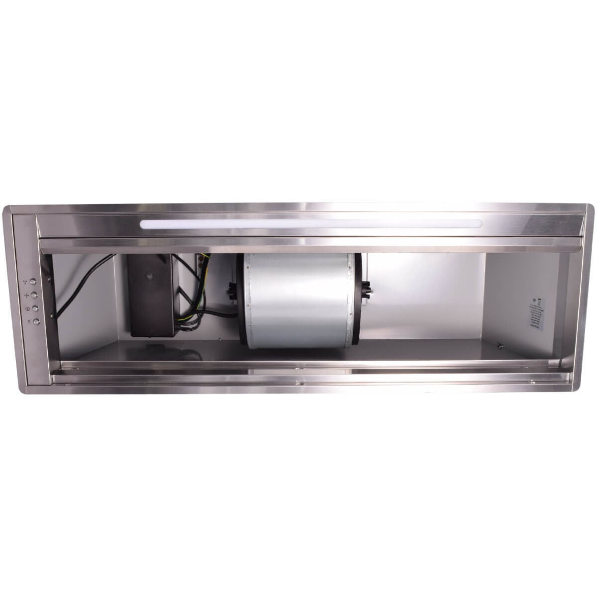Glem Gas 85cm Under Cupboard Rangehood - 800m³/h - Stainless Steel - 12W LED - Baffle Filters - CK85UCF