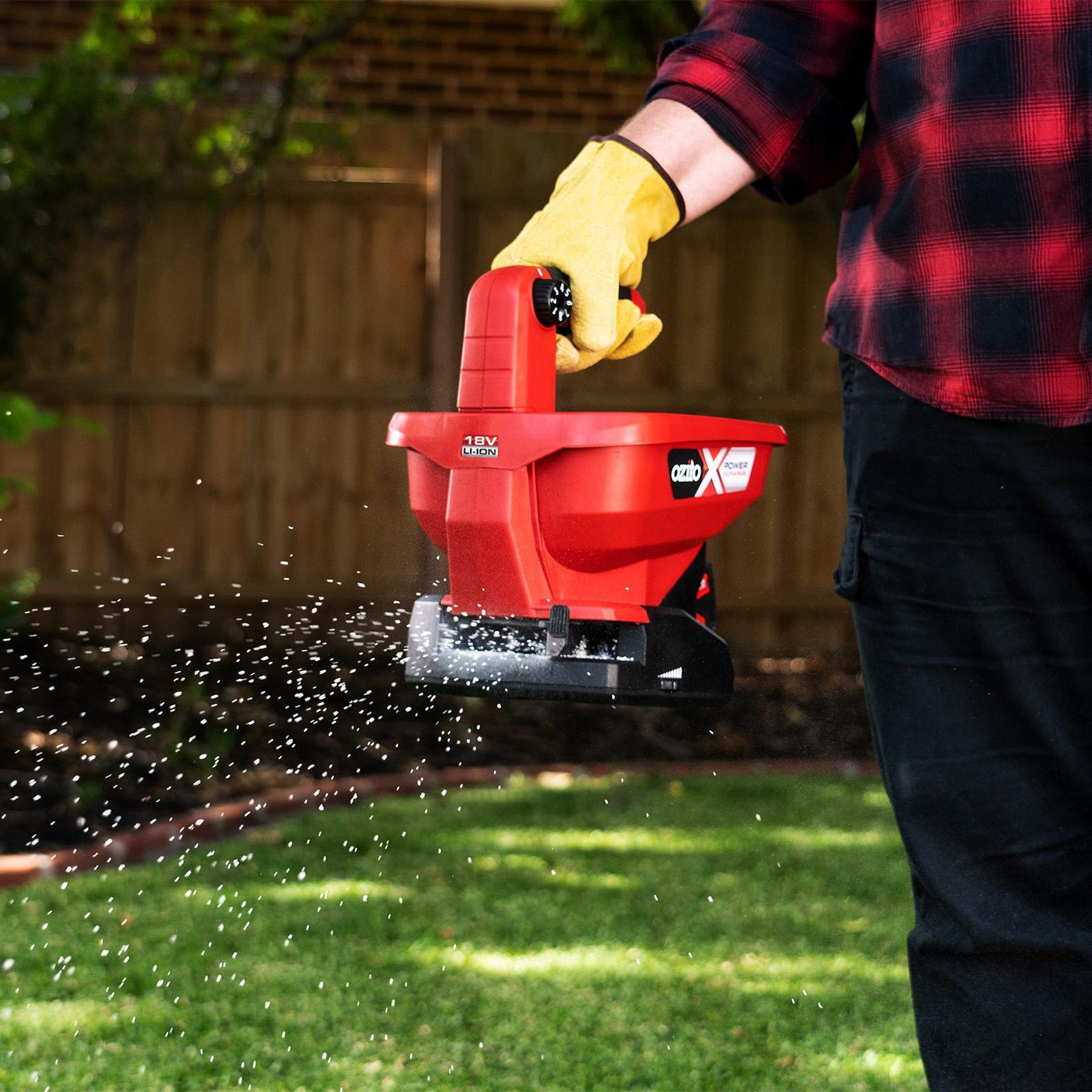 Ozito PXC 18V Cordless Seed & Fertiliser Spreader - Skin Only PXCUSS-018