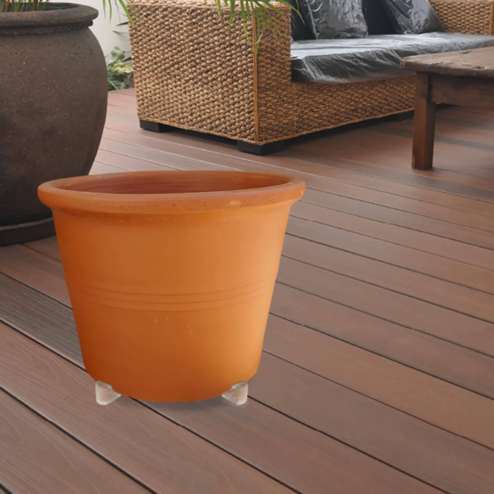 Jack Clear Heavy Duty Plastic Pot Riser 6 Pack