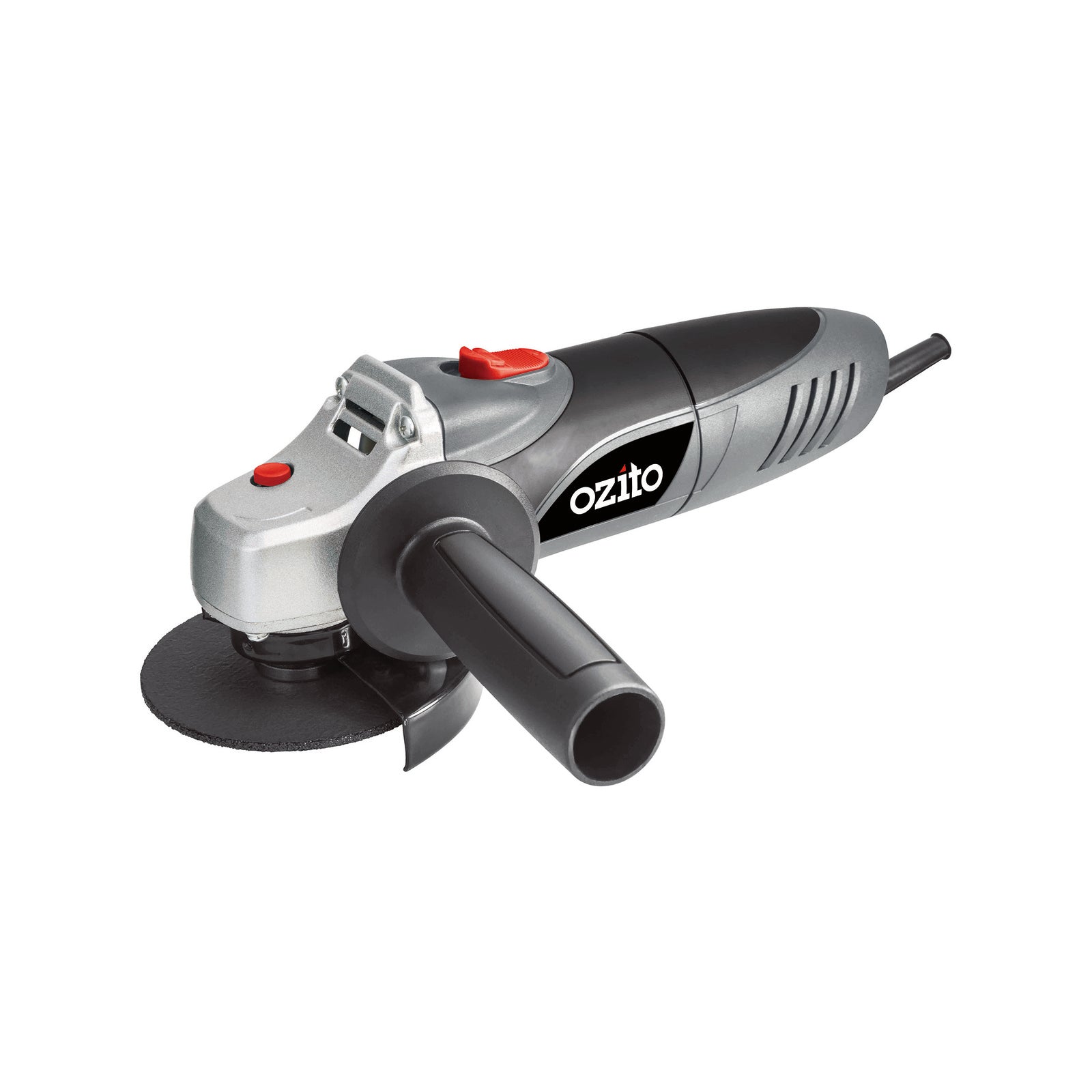 Ozito 100mm 850W Angle Grinder AGS-4050, 4 Inch, Side Handle, Spindle Lock, 12000 RPM