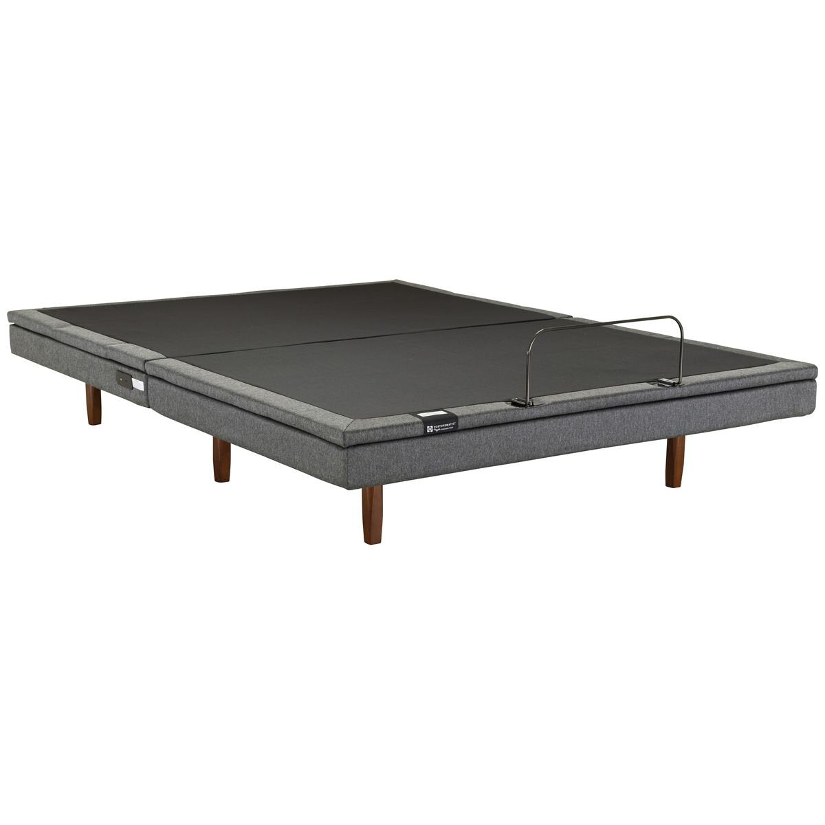 Sealy Apex adjustable bed base King Single - Zero G, Anti Snore, dual massage, charcoal - APX-ADJ-KSG