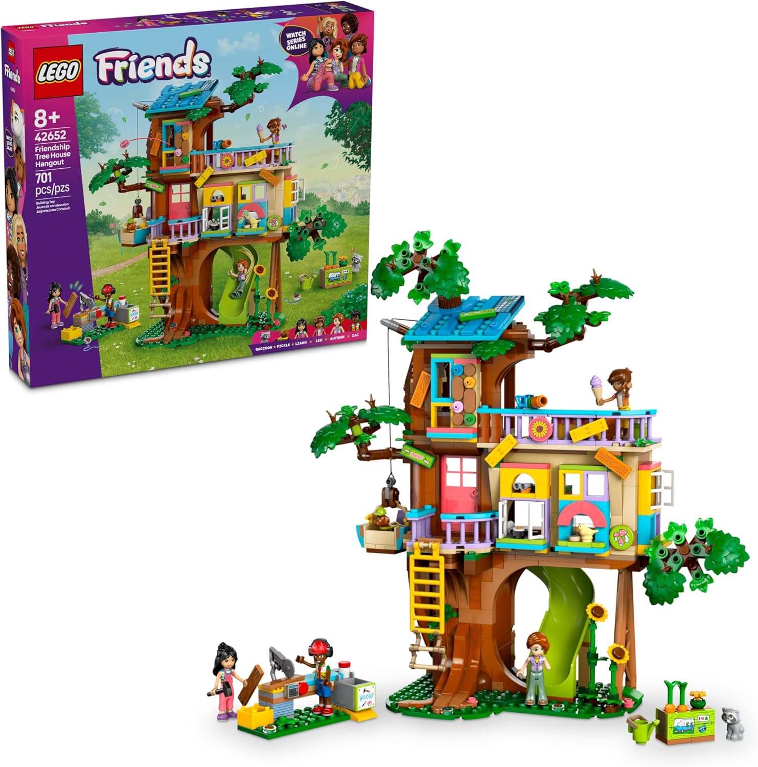LEGO Friends Friendship Tree House Hangout 42652 - SuperSaverAU - view 1