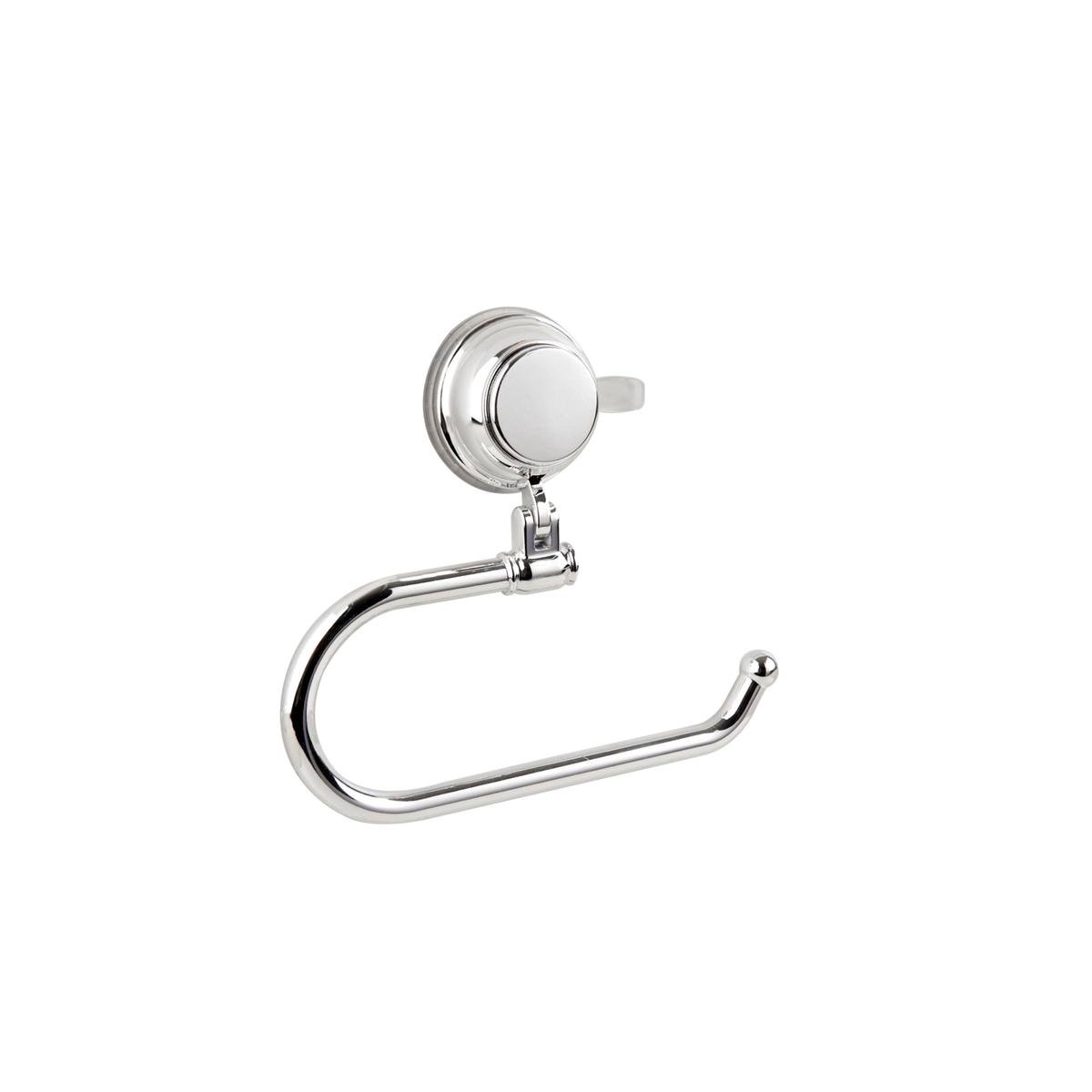 Naleon Chrome Super Suction Toilet Roll Holder 170mm ABS Plastic Durable - SuperSaverAU - view 1