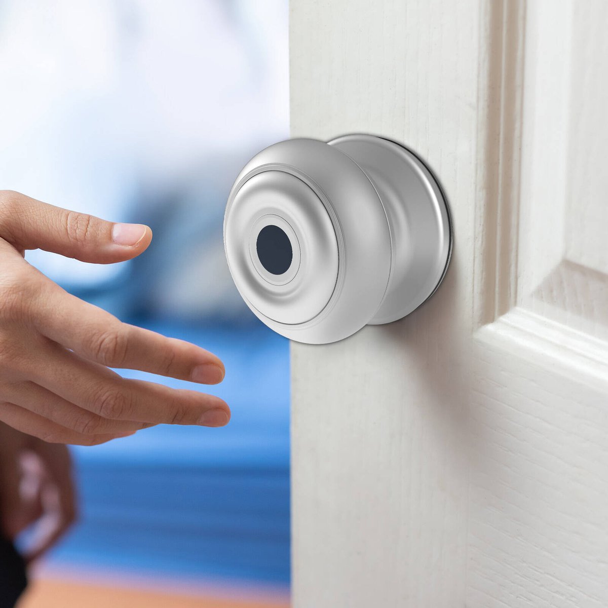 Orion Grid Connect Smart Door Knob Lock DL026HA, Fingerprint & App Control