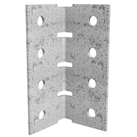 Dunnings 60 x 60 x 140mm M10 Galvanised Steel Angle Bracket
