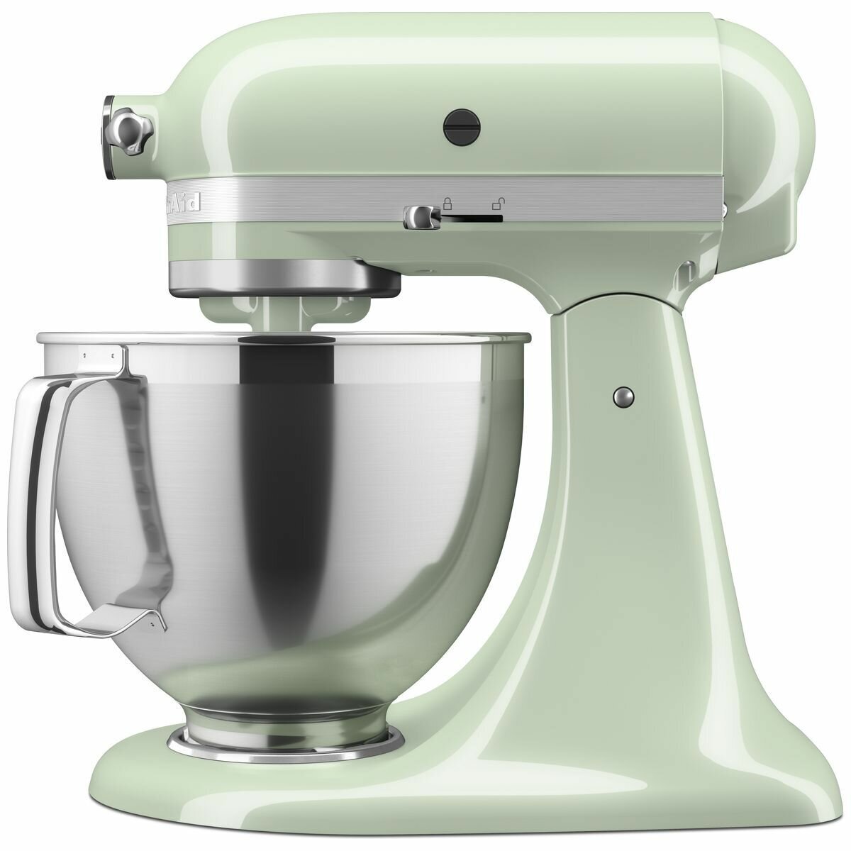 KitchenAid KSM195 Artisan stand mixer - Pistachio, two stainless steel bowls, 10 speeds - 5KSM195PSAPT