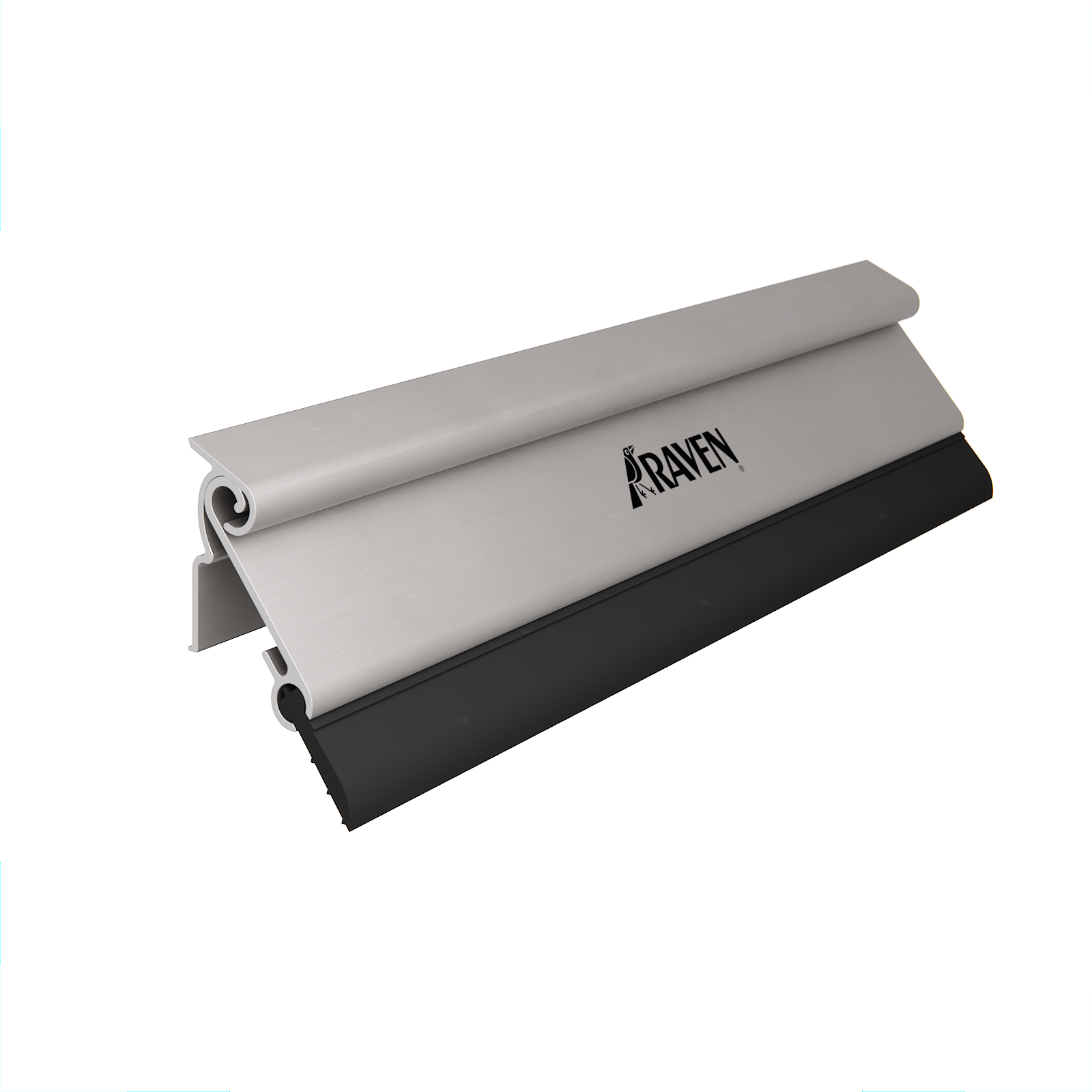 Raven RP3 Door Bottom Seal 920mm Clear Anodised - Aluminium & Rubber