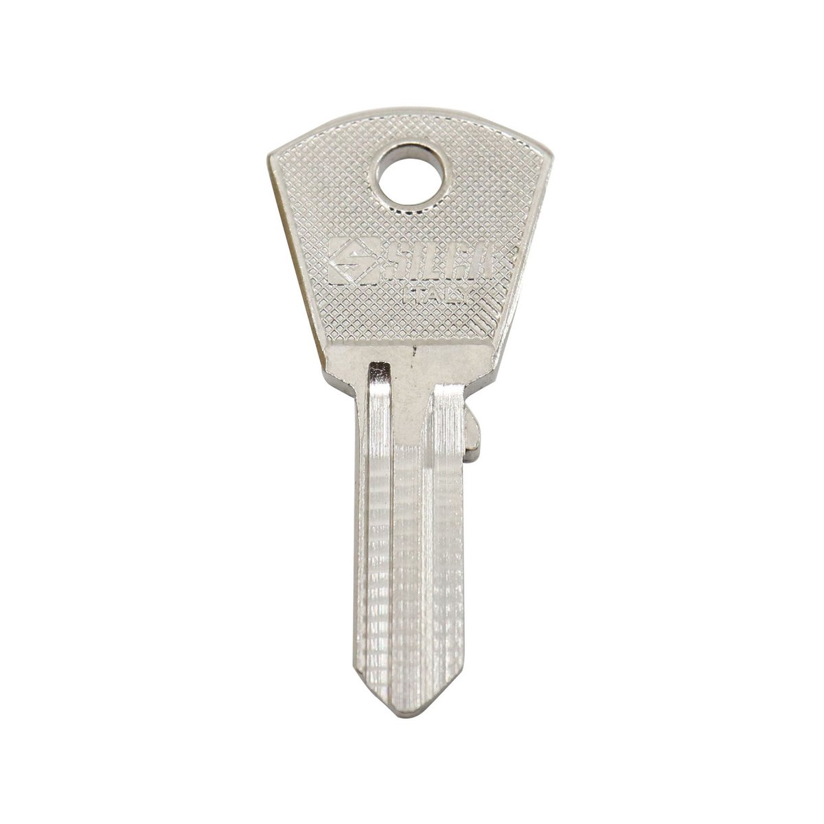 EHI LW15 Silver Blank Key 44mm Nickel Plated Brass