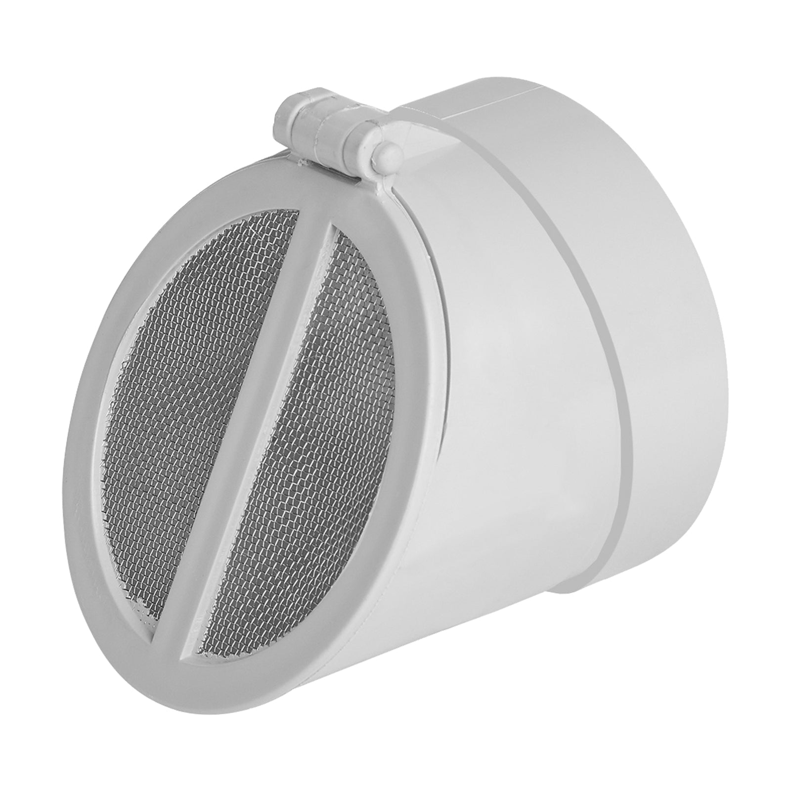 Rain Harvesting 90mm Female Vented Screen Flap Valve - UPVC & Stainless Steel