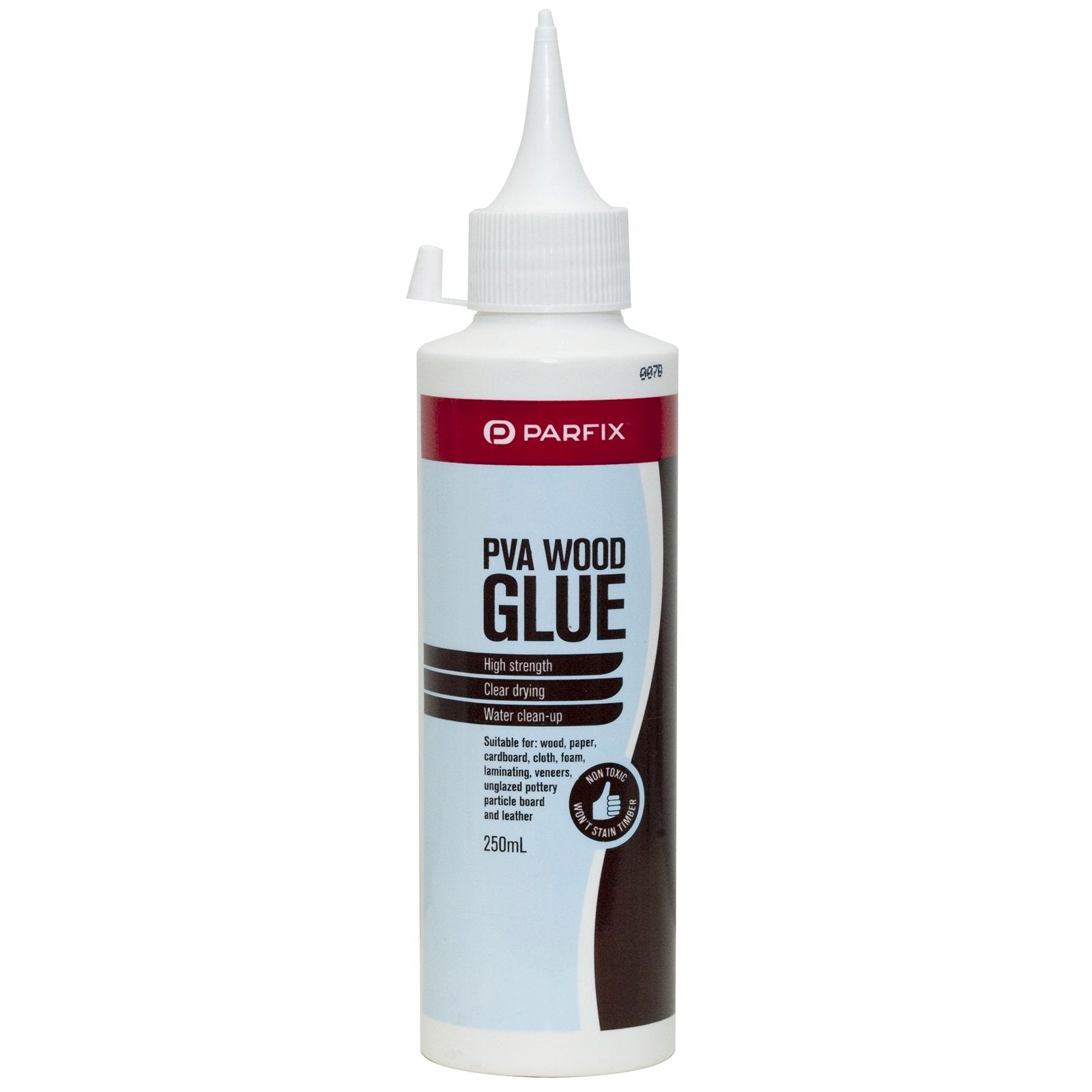 Parfix 250ml PVA Wood Glue - Dries Clear, White