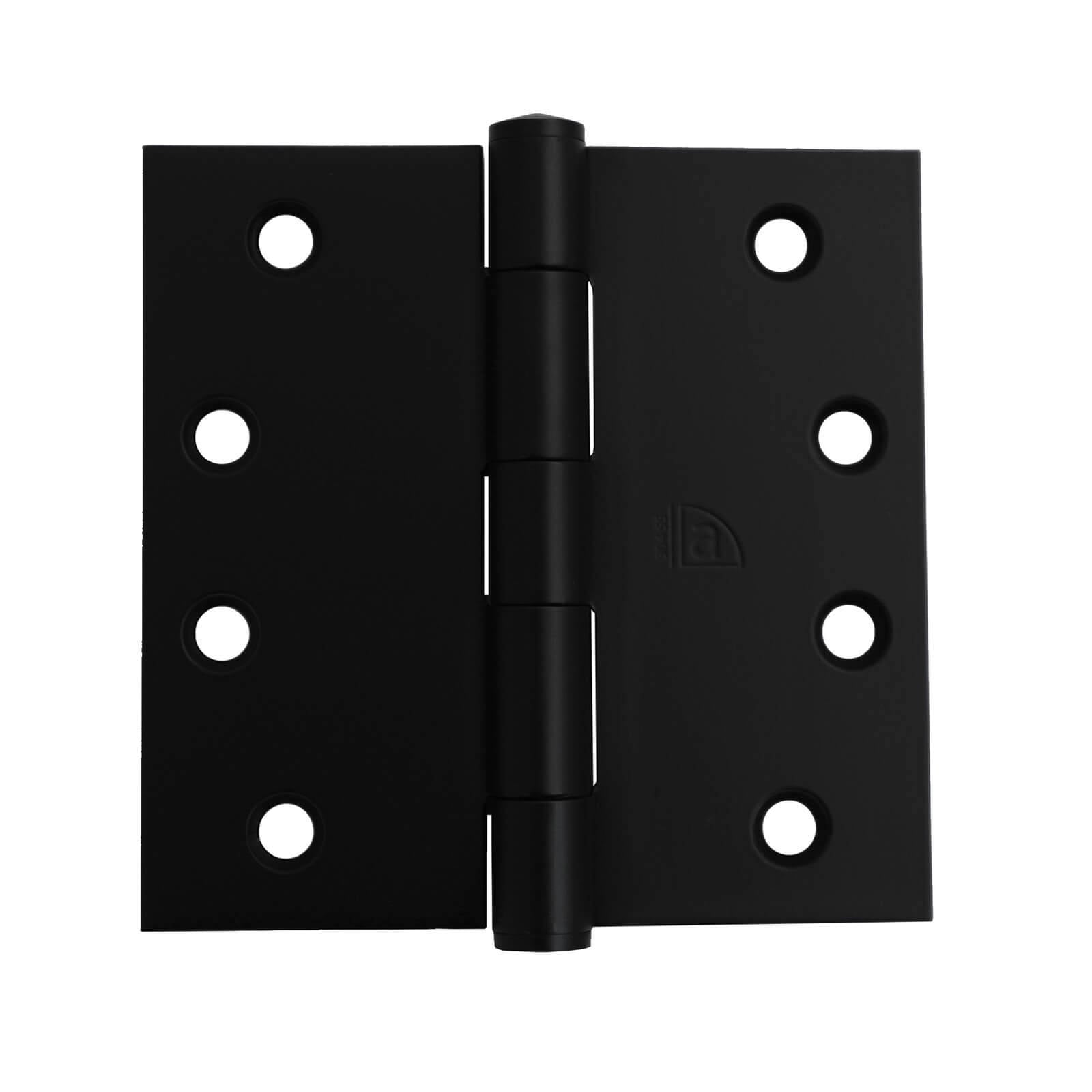 Austyle 100 x 100 x 2.5mm Black Heavy Duty Fixed Hinge