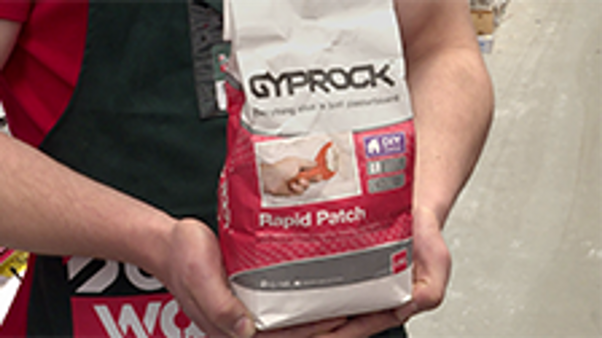 CSR Gyprock 2kg Rapid Patch Plaster Repair Compound