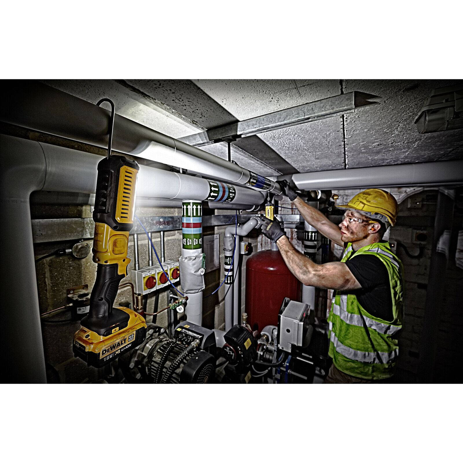 DeWALT 18V Cordless Handheld LED Work Light - Skin Only DCL050-XJ