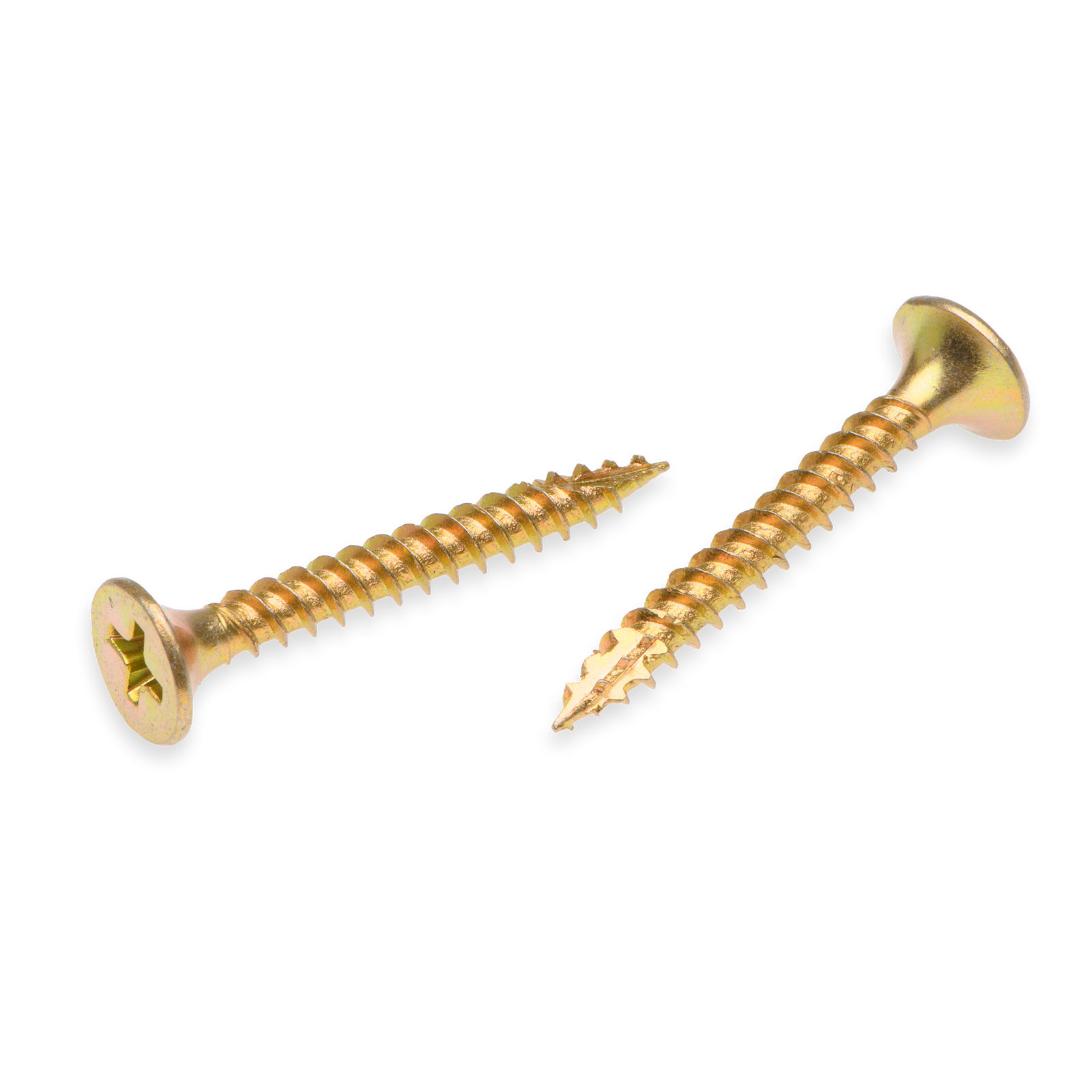 Buildex 6G x 30mm Gold Passivated Bugle Head Plasterboard Screws - 1000 Pack