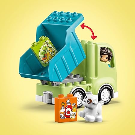 LEGO Duplo Town Recycling Truck 10987 - SuperSaverAU - view 1