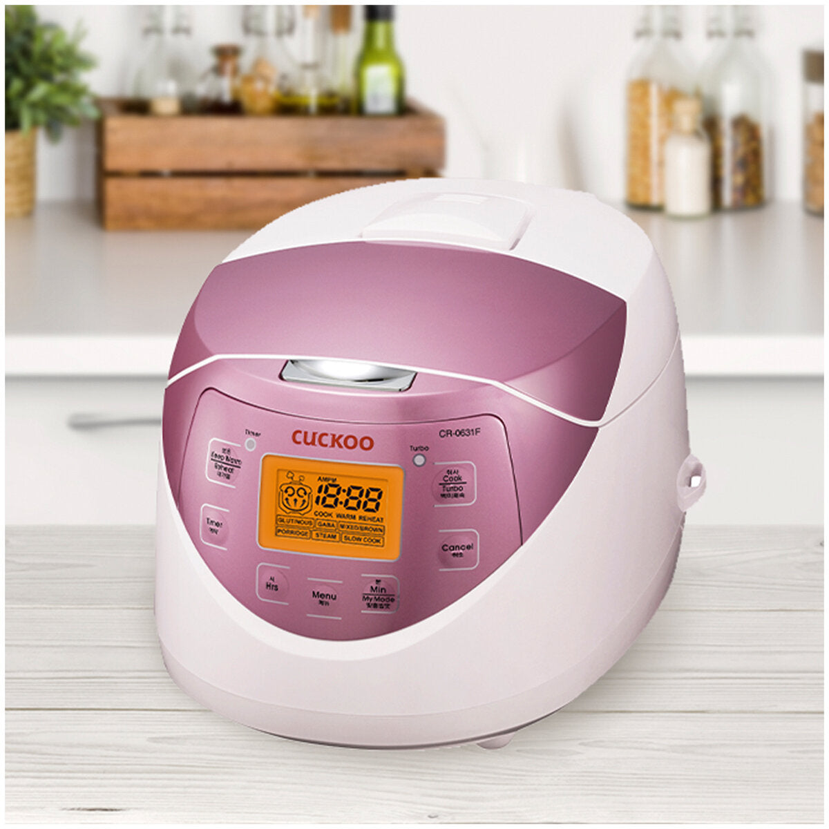 Cuckoo Electric Rice Cooker Pink CR-0631F - SuperSaverAU - view 9