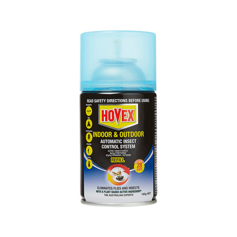 Hovex Auto Insecticide Refill 165g - Indoor & Outdoor Crawling & Flying Insects