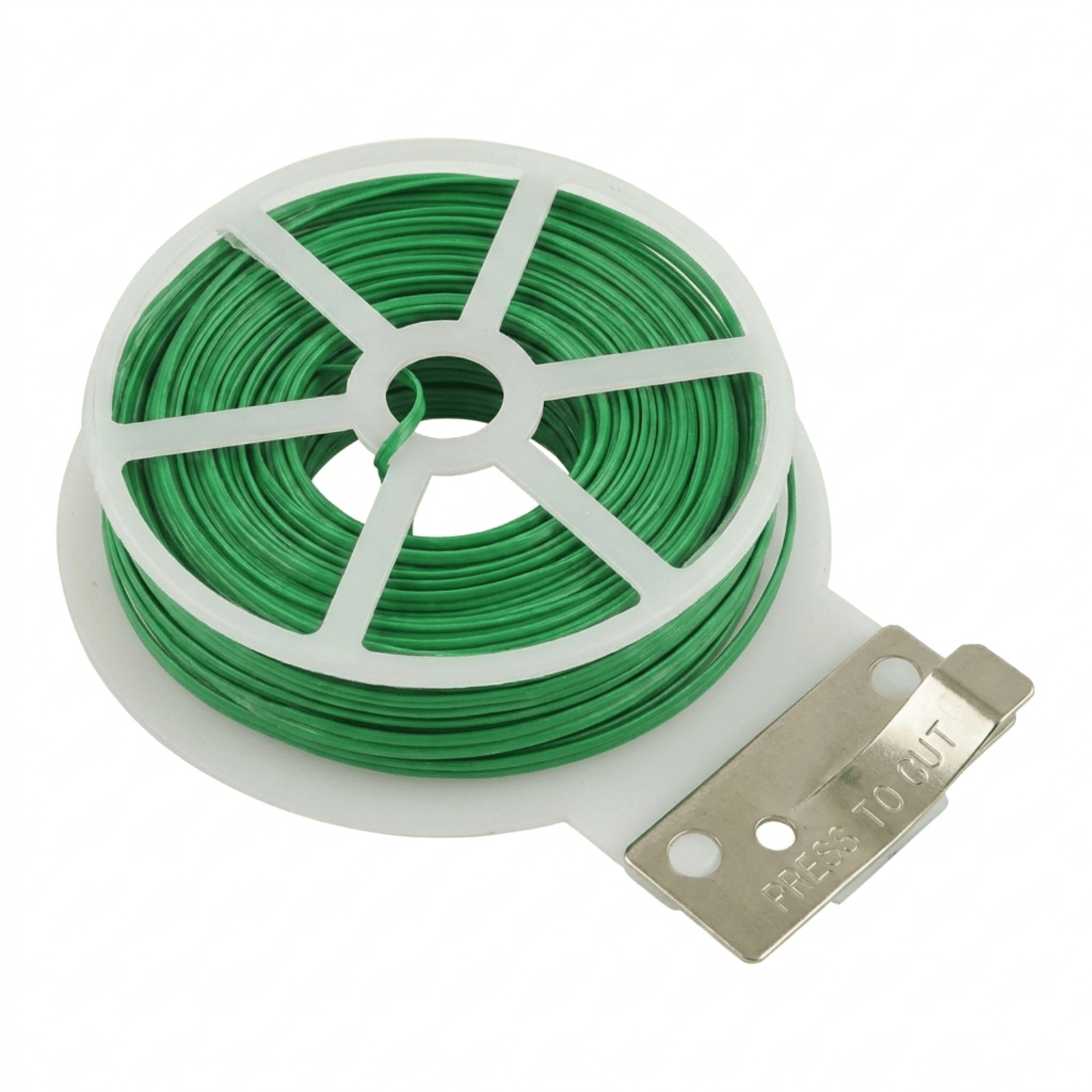 Jack Light Duty PVC Twist Ties 30m Green