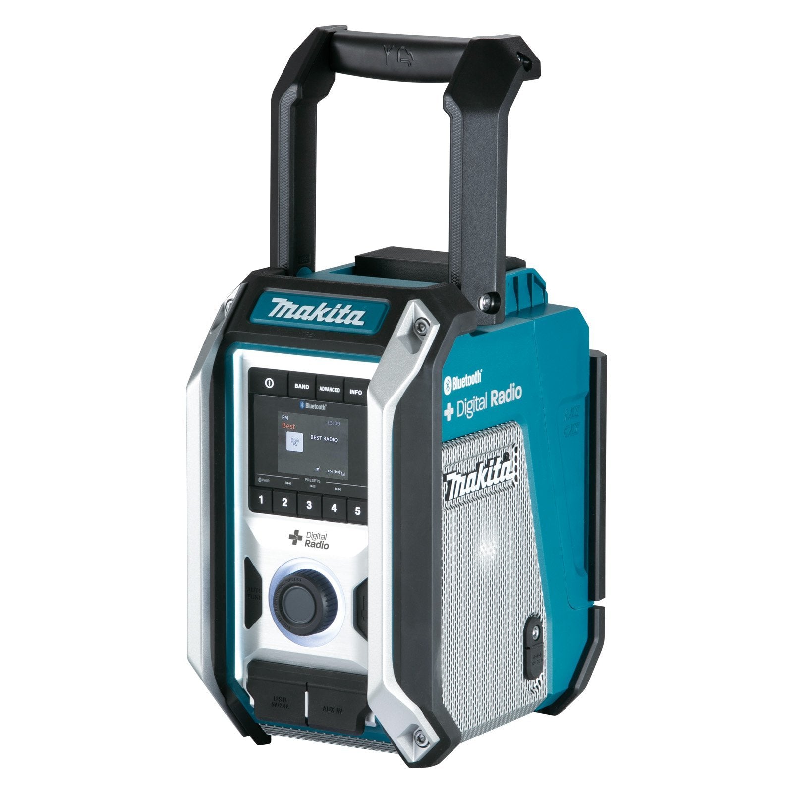 Makita 18V Cordless Digital Jobsite Radio Bluetooth IP65 Skin Only DMR115
