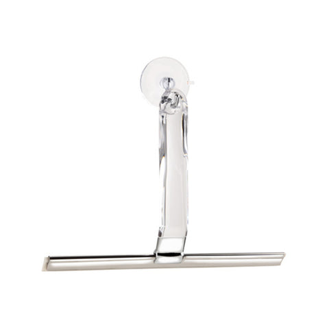 Better Living Crystal Shower Squeegee Clear Acrylic with Suction Mount