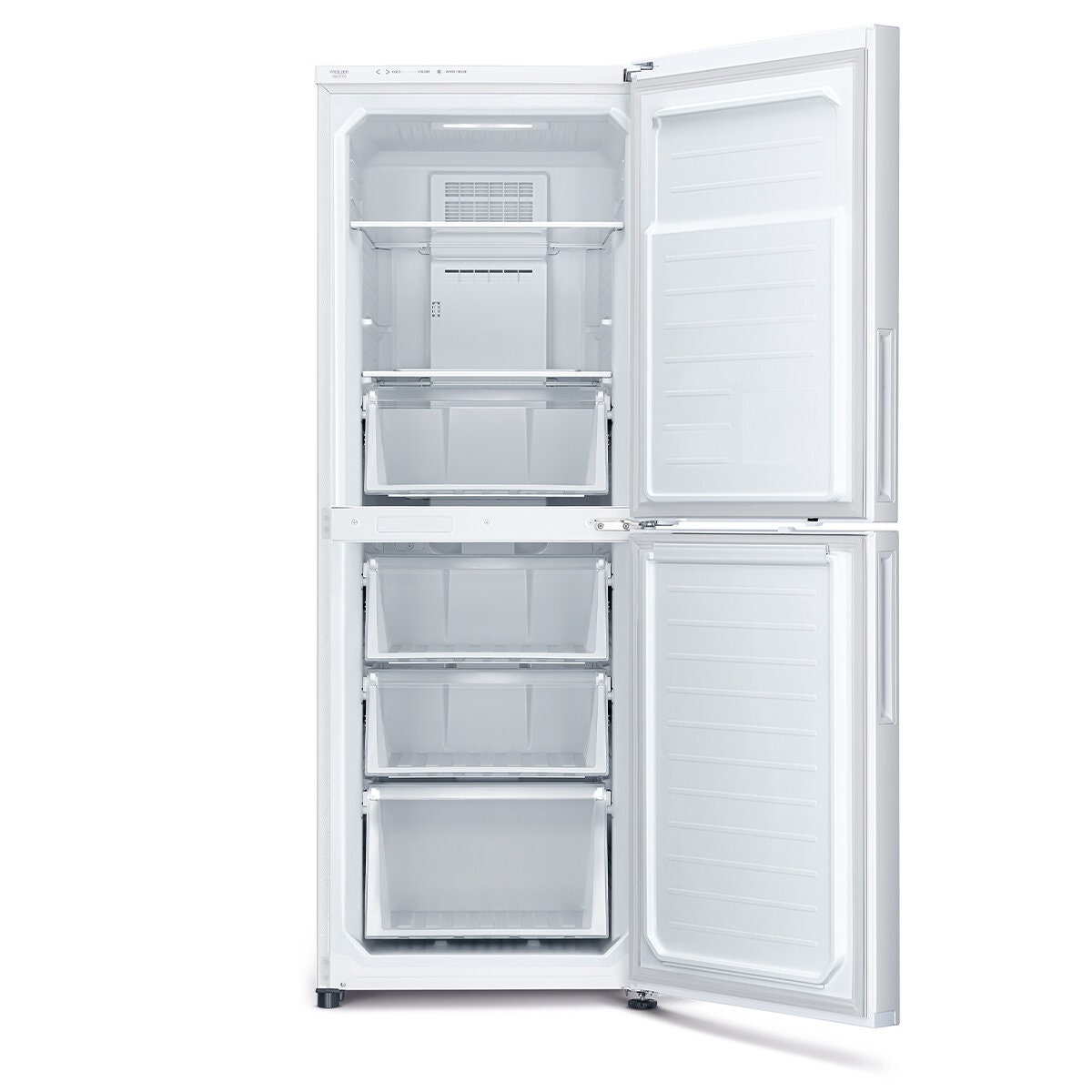 Mitsubishi Electric 218L Upright Two Door Freezer - White, Frost Free, Rapid Freeze - MF-U218ET-W-A