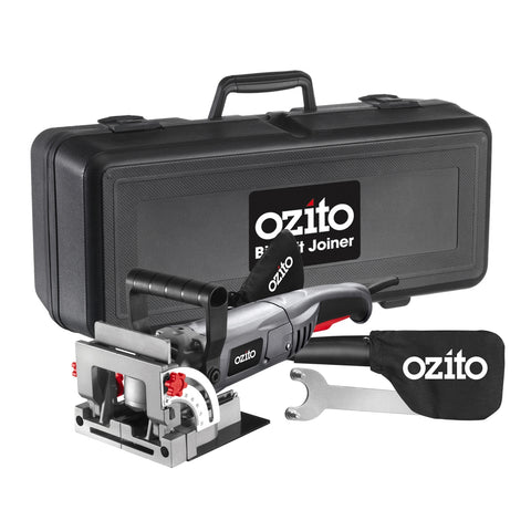 Ozito 1010W Biscuit Joiner BJK-1010 - 11000rpm with Side Handle & Adjustable Fence