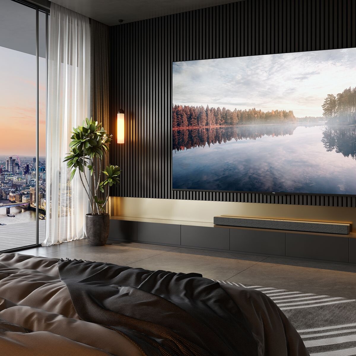 TCL C845 65-Inch 4K UHD Mini-LED QLED Smart Google TV - Full Array Dimming, Dolby Vision - 65C845