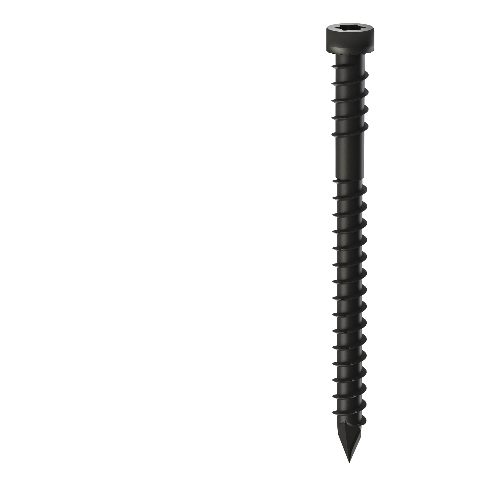 Bremick UltraFast 10g x 65mm 304 Stainless Black Trim Head Decking Screw 500 Pack