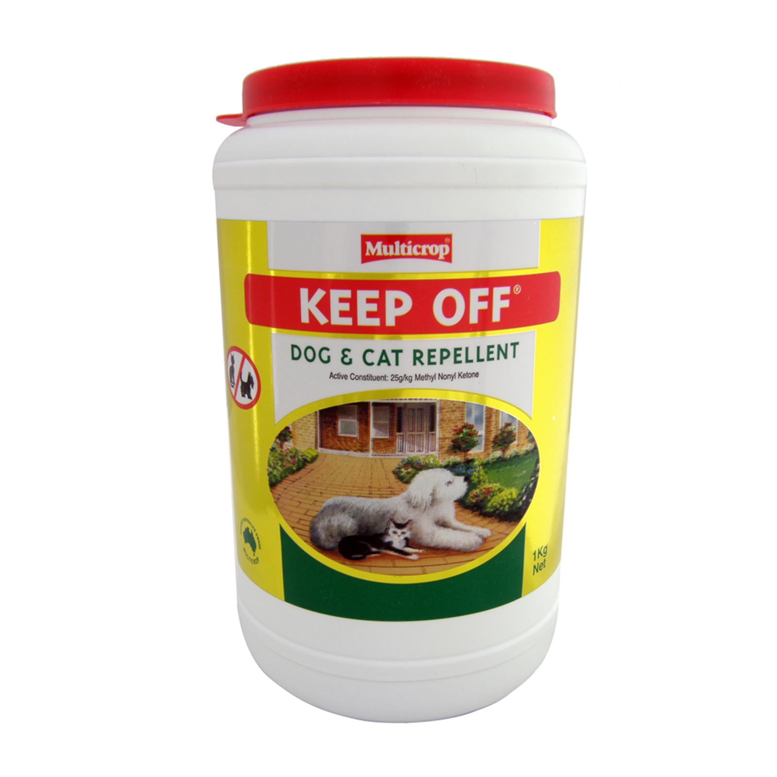 Multicrop 1kg Keep Off Dog & Cat Repellent Crystals for Outdoor Use