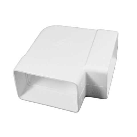 Icon Plastics 100 x 65mm 95 Degree Reverse Face Elbow White PVC