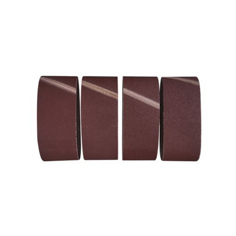 Irwin 100 x 533mm 40/60/80/120 Grit Mixed Sanding Belts - 4 Pack
