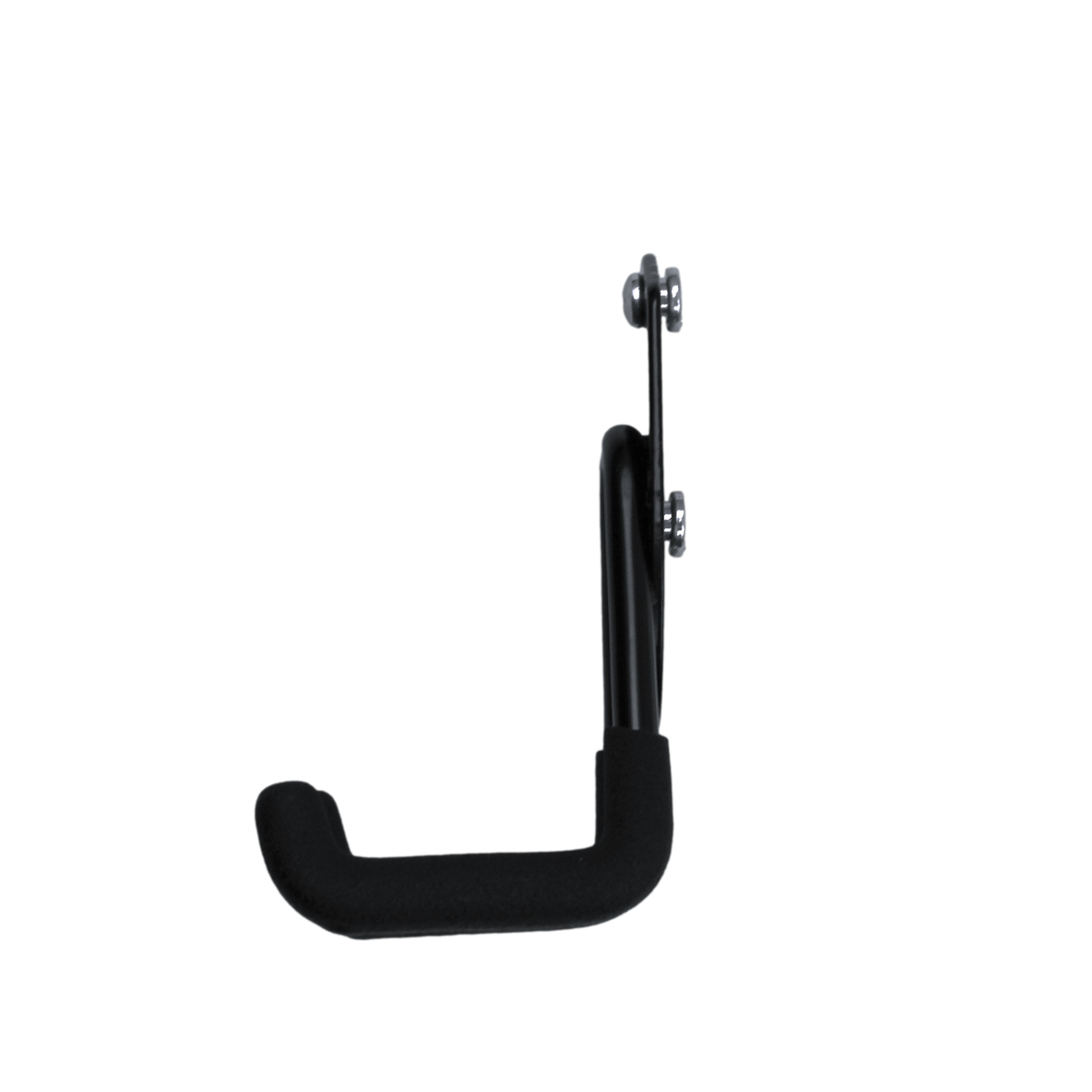 StorEase Small Wall Storage System U Hook, Black Powder Coated Steel, Indoor