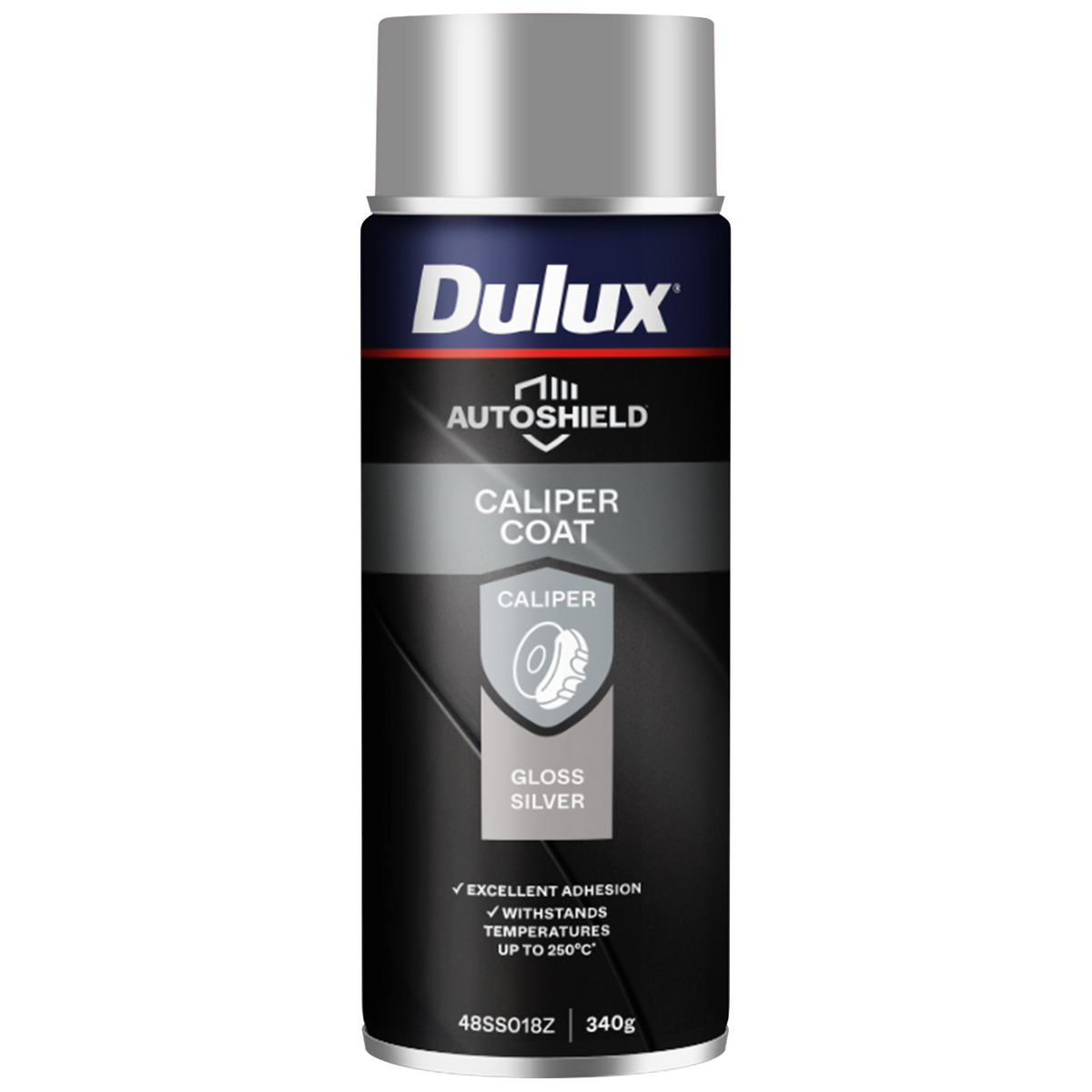 Dulux Autoshield 340g Silver Caliper Spray Paint, Durable Brake Caliper Finish