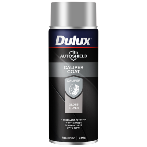 Dulux Autoshield 340g Silver Caliper Spray Paint, Durable Brake Caliper Finish