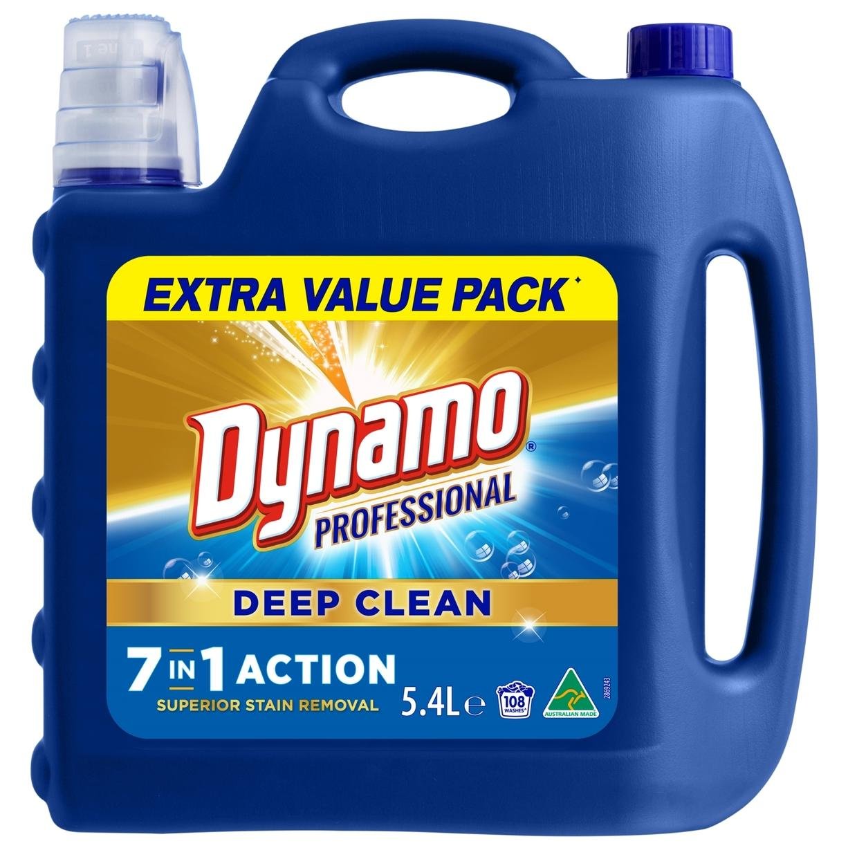 Dynamo Professional 7 in 1 Liquid Laundry Detergent 5.4L